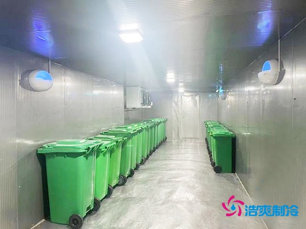 華東地區(qū)餐飲濕垃圾冷庫建設方案