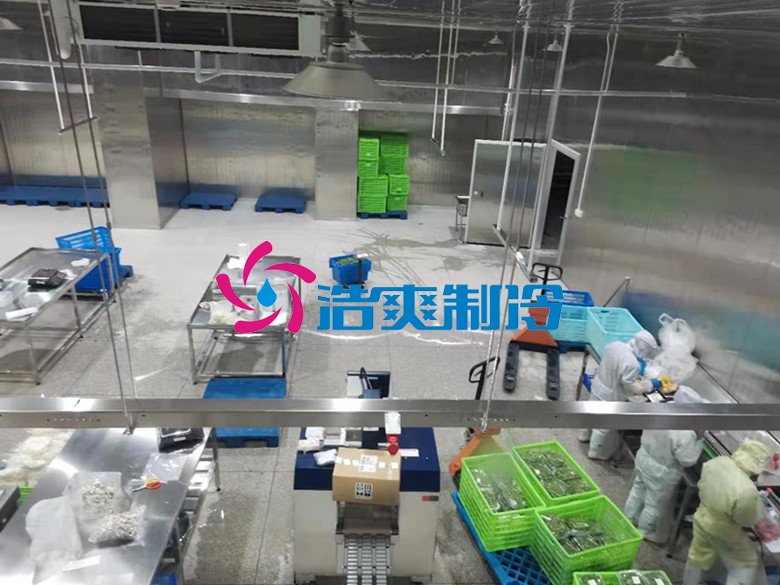 浩爽制冷，凈菜加工冷藏庫